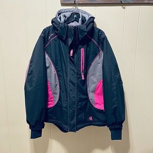 Legendary Whitetails Ski Jacket Winter Coat Fleece Lined Sz Large Inner Pockets